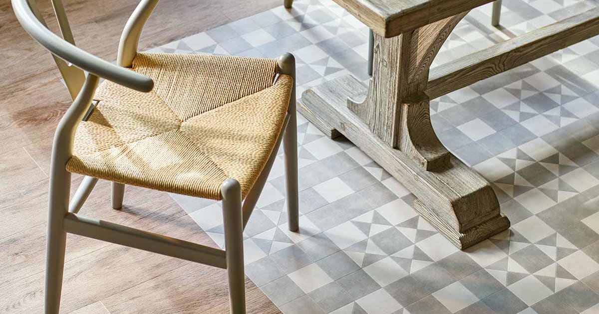 Geo Melrose | DC488 | Traditional style floor tiles from Amtico